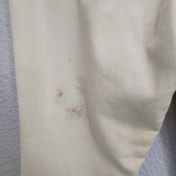 Free People Pale Yellow Denim Slim Straight Leg Jeans Size 27 - Picture 11 of 12